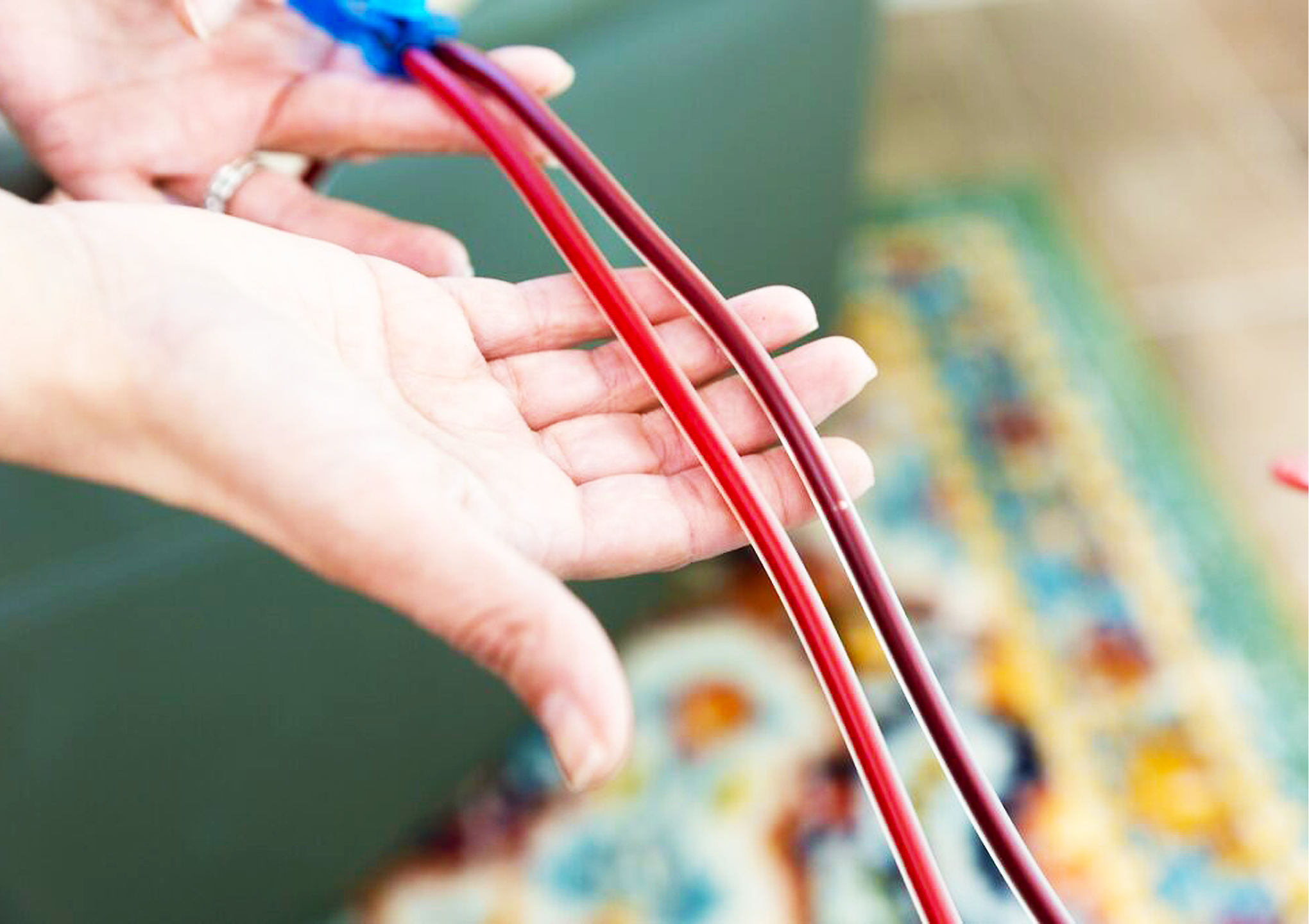 Comparison of untreated blood and Ozone Dialysis (EBO2 Therapy) treated blood showing improved oxygenation and cellular health at BionwoRx in Carmel, Indiana.